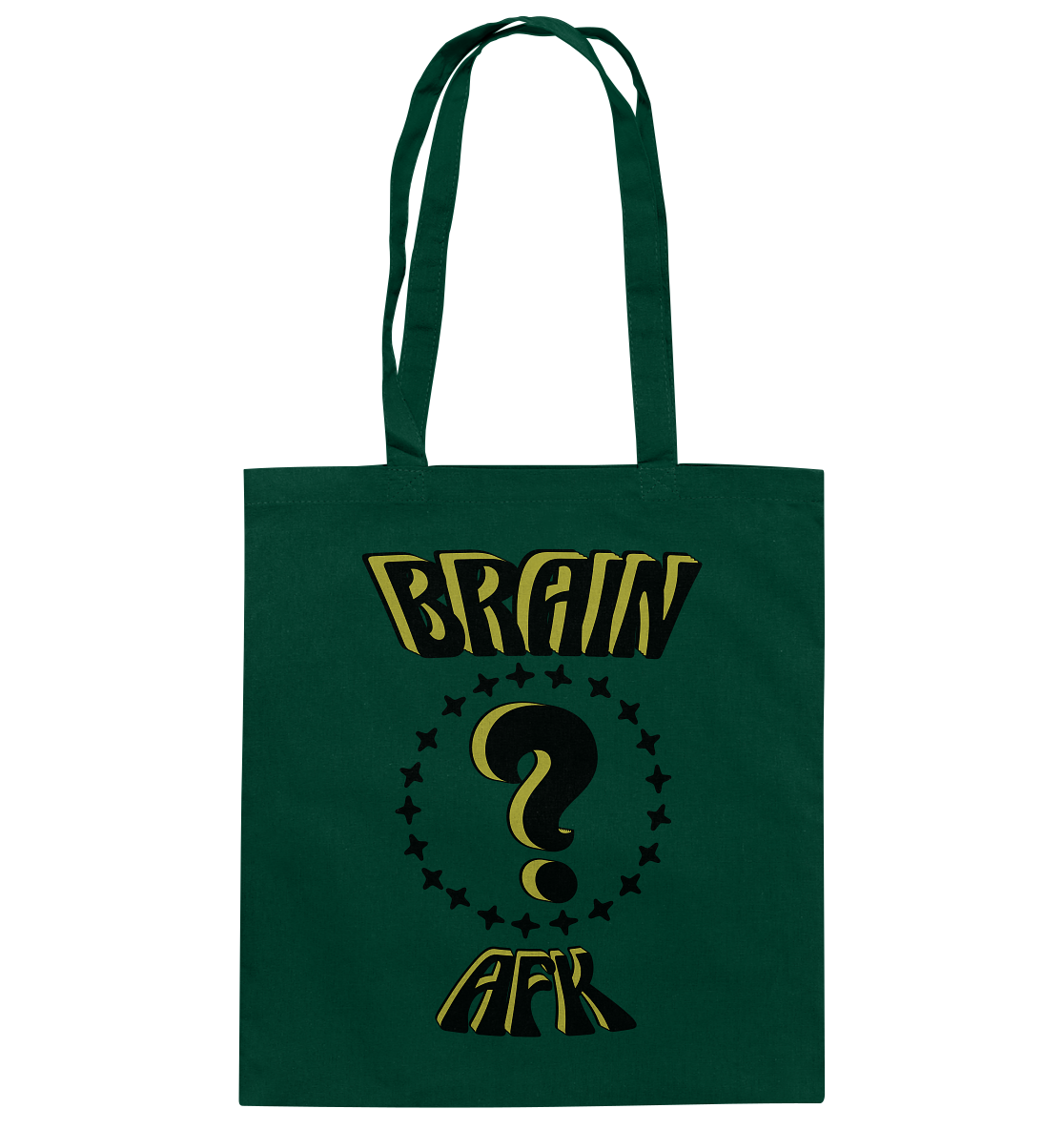 Brain AFK, bin mal abwesend, Trendy  - Baumwolltasche