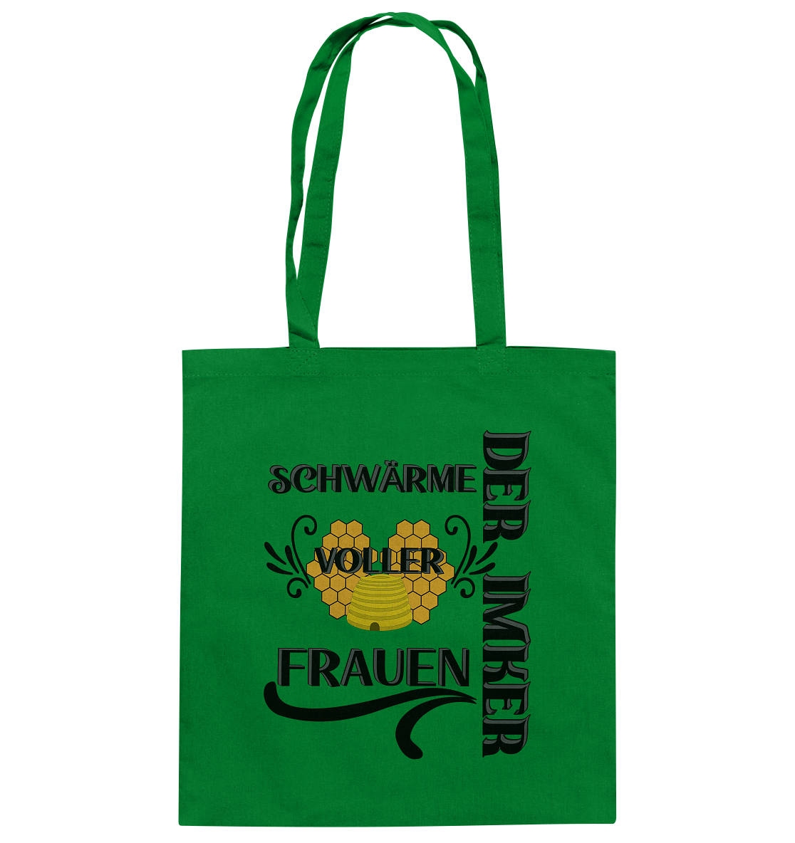 Der Imker, schwärme voller Frauen, Imkerei, Helden, schwarzes Design - Baumwolltasche