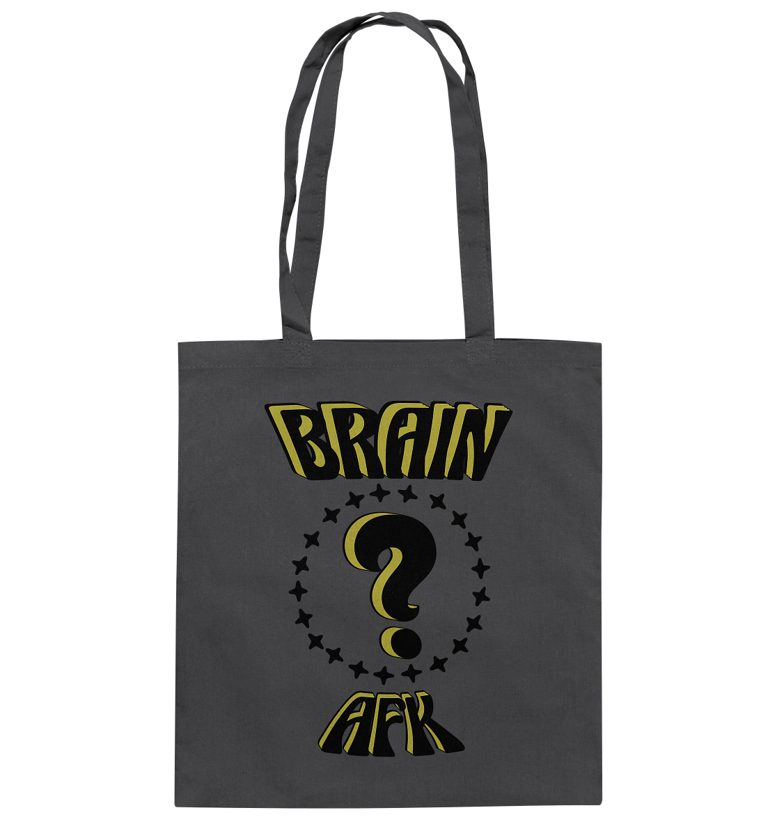 Brain AFK, bin mal abwesend, Trendy  - Baumwolltasche