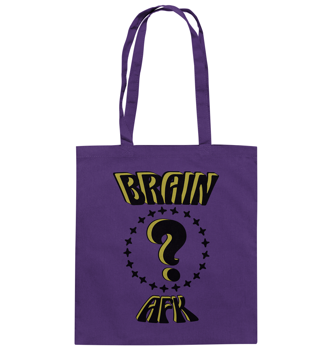 Brain AFK, bin mal abwesend, Trendy  - Baumwolltasche