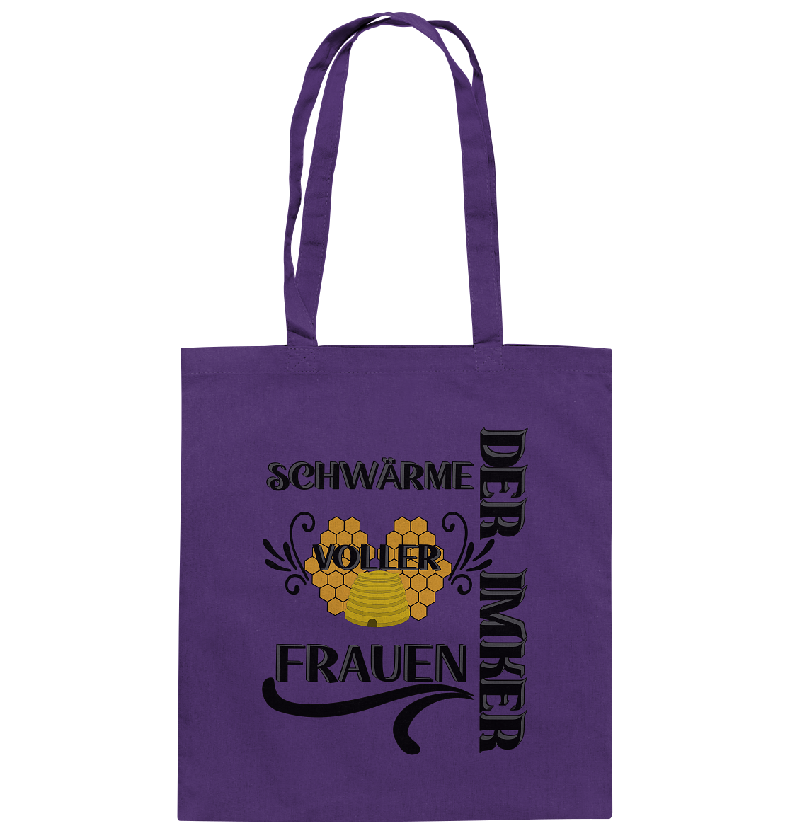 Der Imker, schwärme voller Frauen, Imkerei, Helden, schwarzes Design - Baumwolltasche