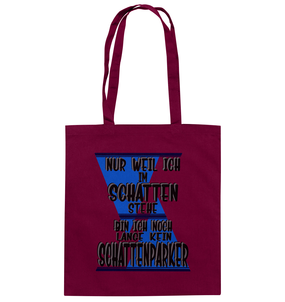 Schattenparker, mein Statement dazu - Baumwolltasche