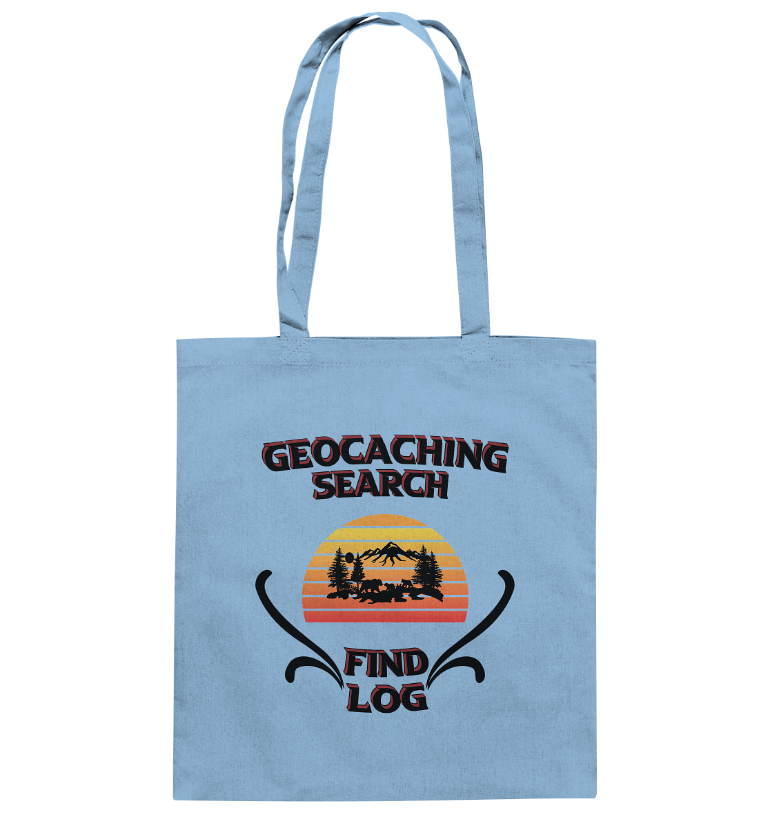 Geocaching, Suchen, Finden und Log, Geocaches - Baumwolltasche