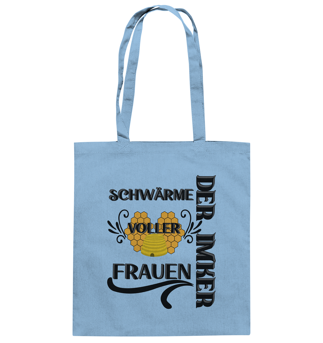 Der Imker, schwärme voller Frauen, Imkerei, Helden, schwarzes Design - Baumwolltasche