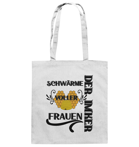 Der Imker, schwärme voller Frauen, Imkerei, Helden, schwarzes Design - Baumwolltasche