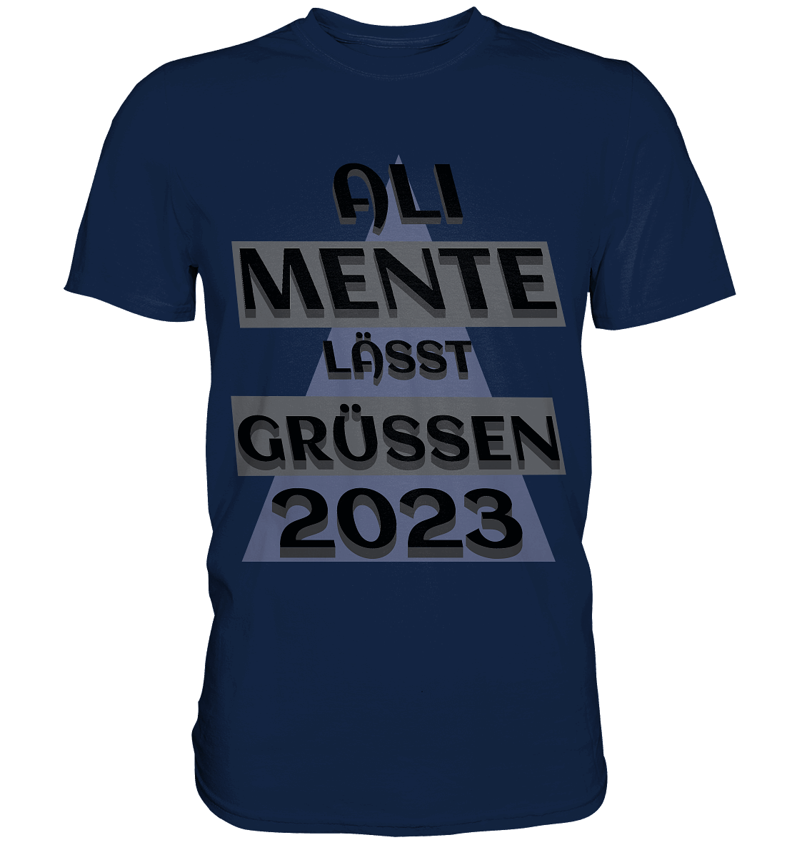 Ali Mente grüßt Euch, 2023, schwarzer Humor - Classic Shirt