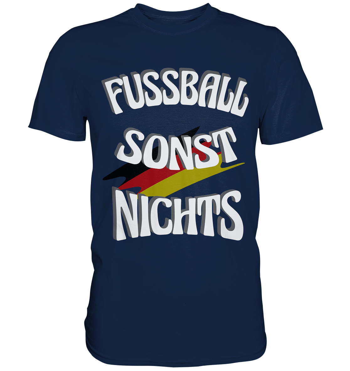 Fussball sonst Nichts, mit Leib und Seele Fan, Fußballfans - Classic Shirt