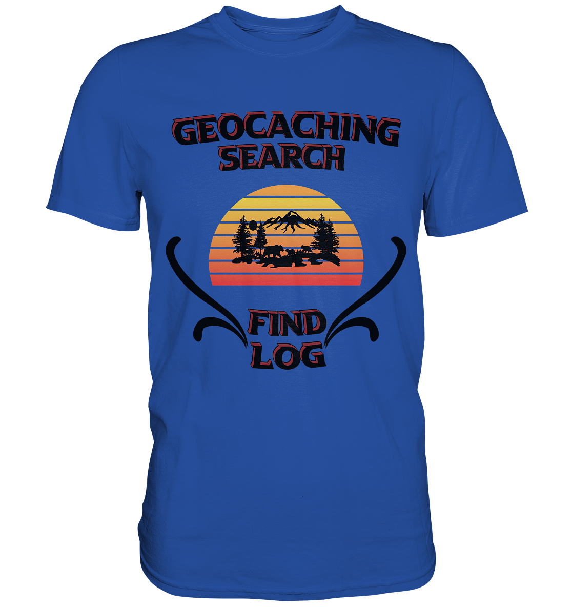 Geocaching, Suchen, Finden und Log, Geocaches - Classic Shirt