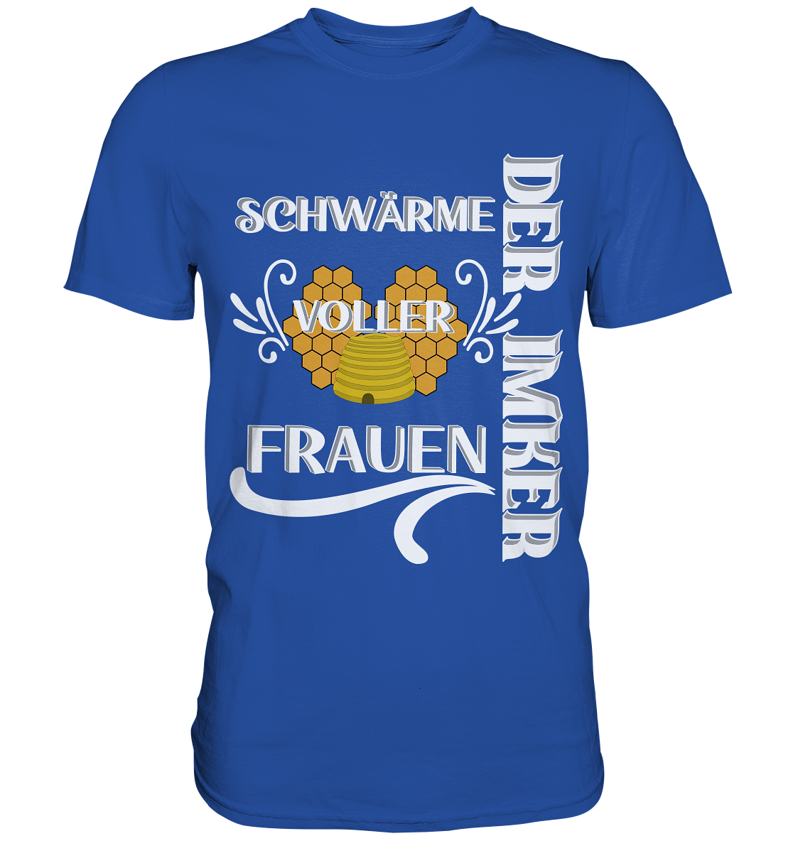 Der Imker, schwärme voller Frauen, Imkerei, Helden, Helles Motiv - Classic Shirt