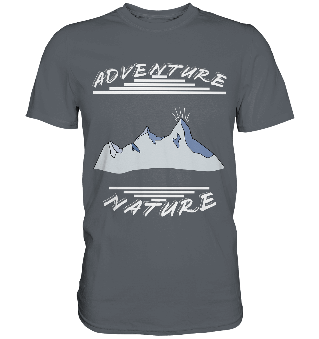 Adventure Nature, Abenteuer Natur, Camping, Geocaching - Classic Shirt