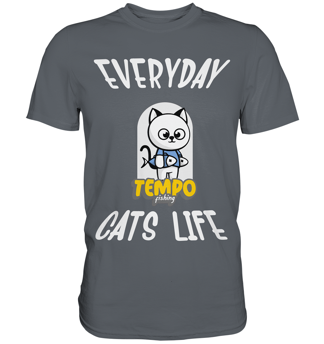 Katzenleben- Everyday Cats Life, Katzenliebhaber, Tierfreund - Classic Shirt