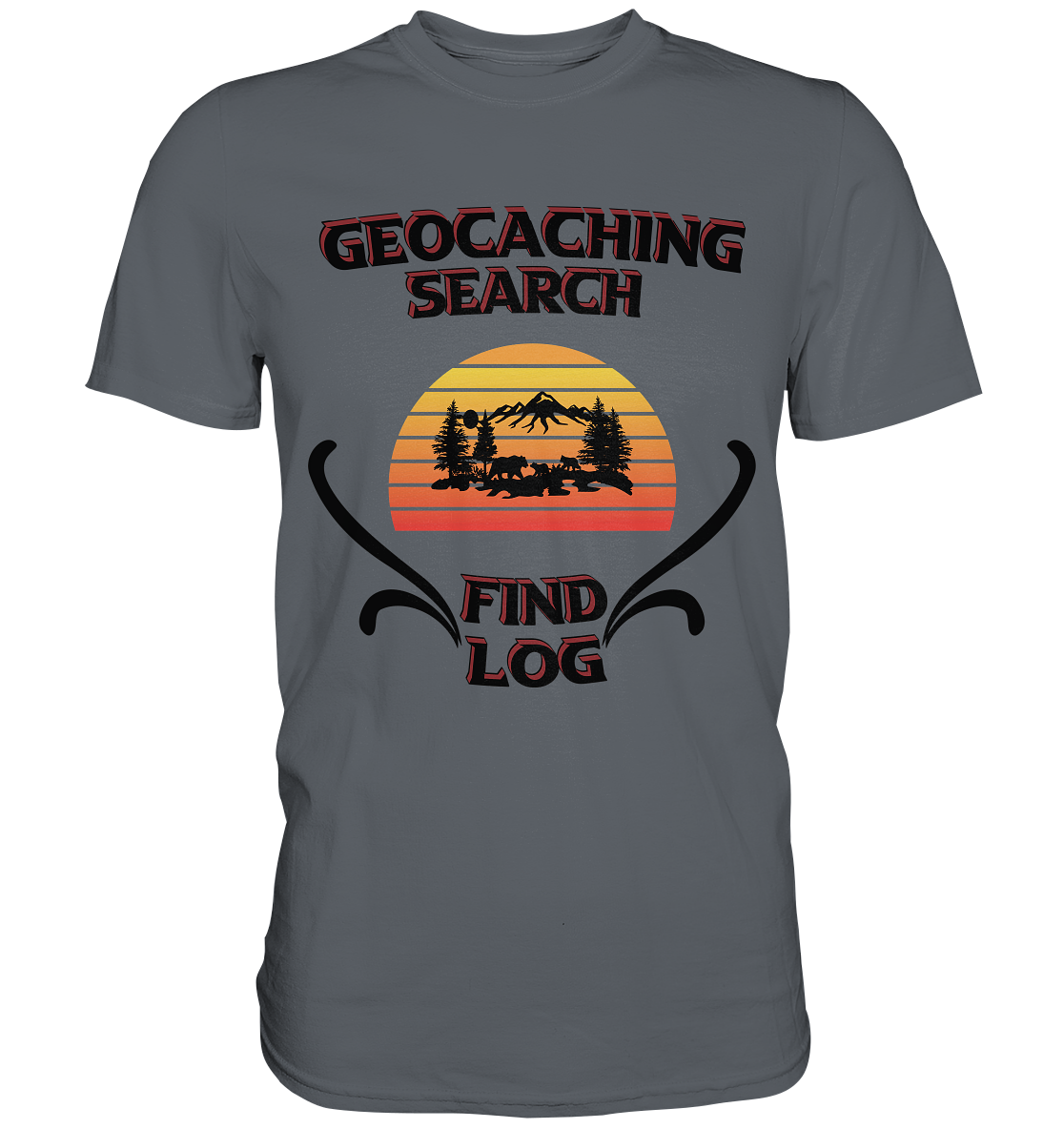 Geocaching, Suchen, Finden und Log, Geocaches - Classic Shirt