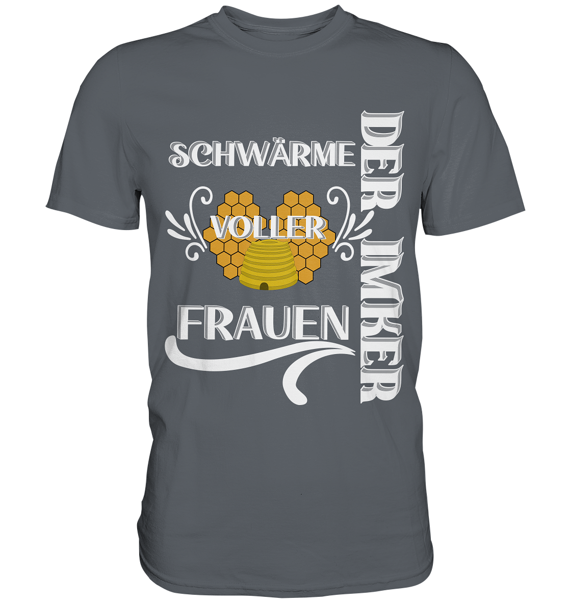 Der Imker, schwärme voller Frauen, Imkerei, Helden, Helles Motiv - Classic Shirt