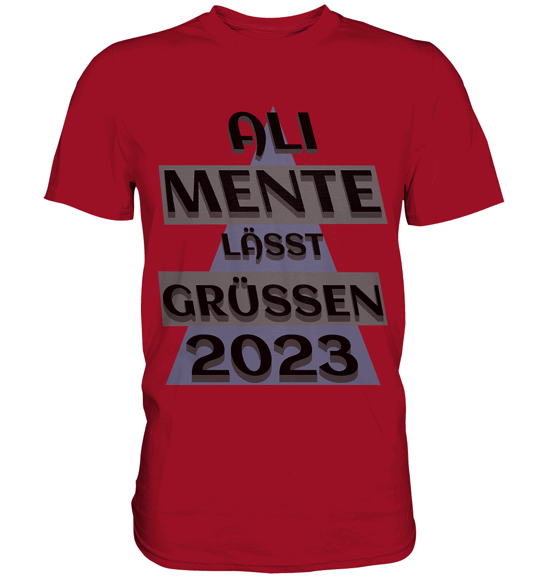 Ali Mente grüßt Euch, 2023, schwarzer Humor - Classic Shirt