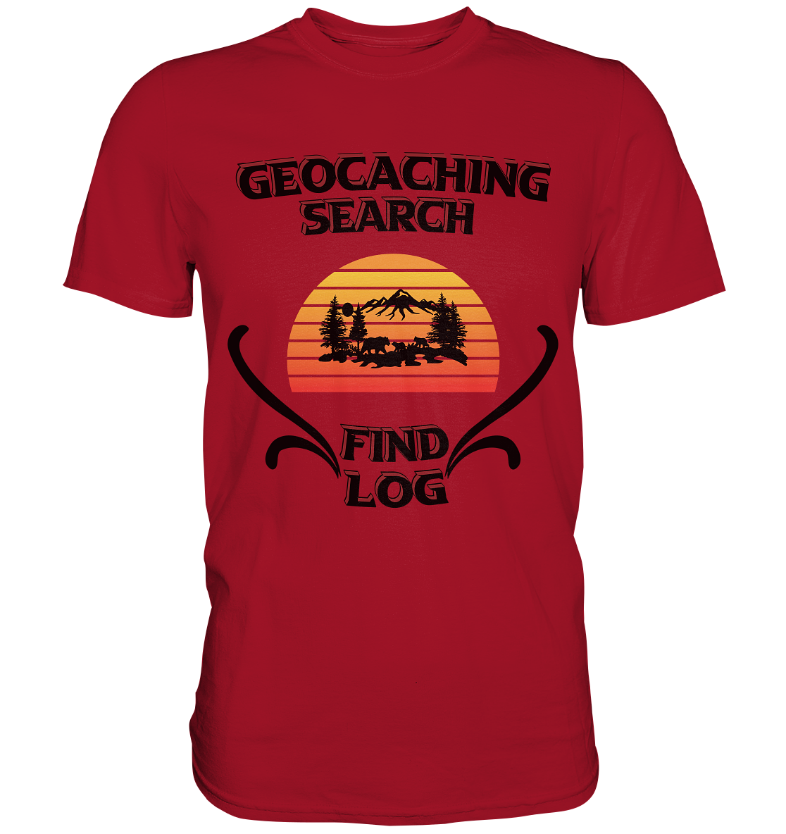 Geocaching, Suchen, Finden und Log, Geocaches - Classic Shirt