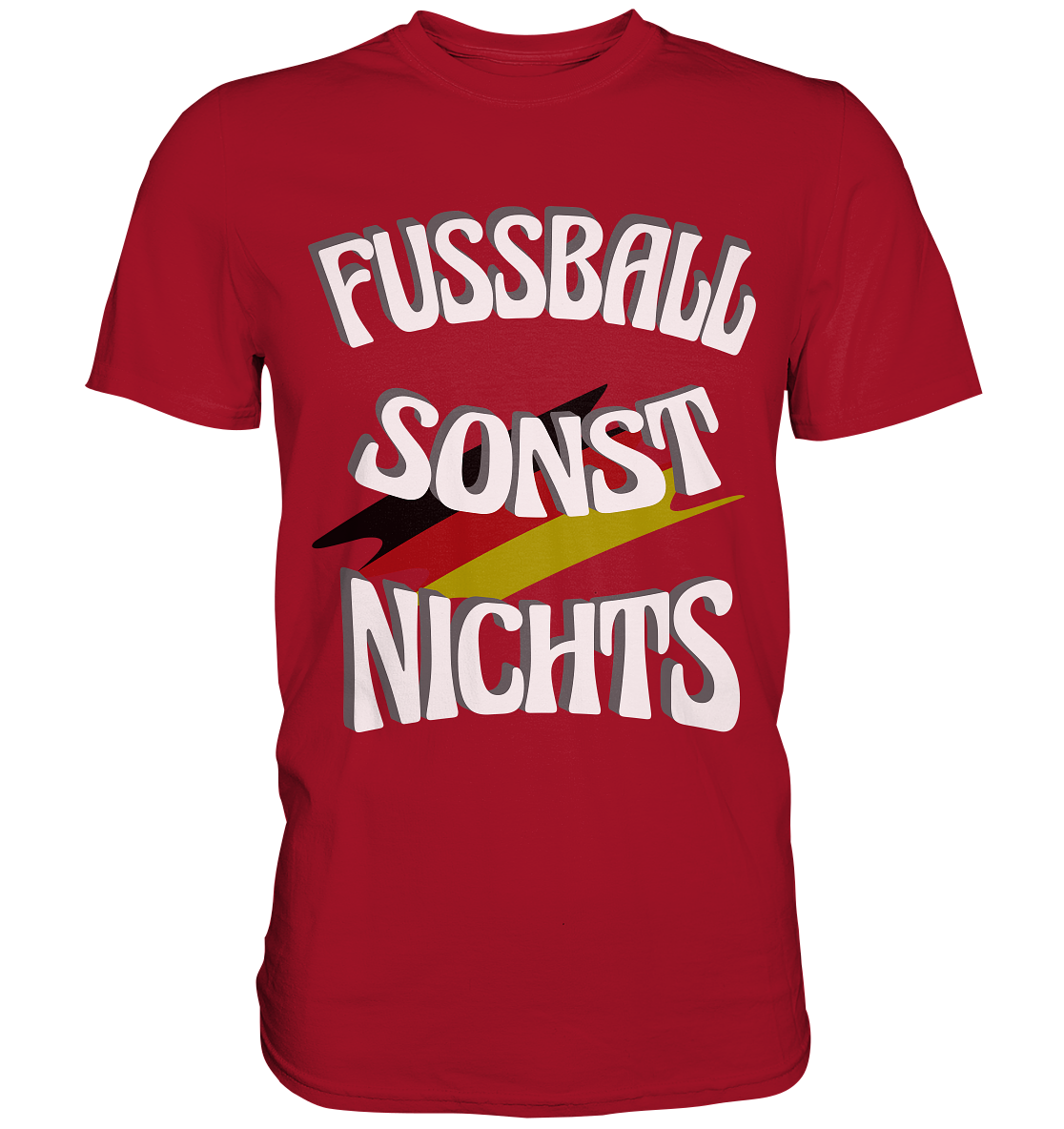 Fussball sonst Nichts, mit Leib und Seele Fan, Fußballfans - Classic Shirt