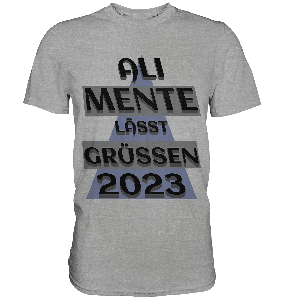 Ali Mente grüßt Euch, 2023, schwarzer Humor - Classic Shirt