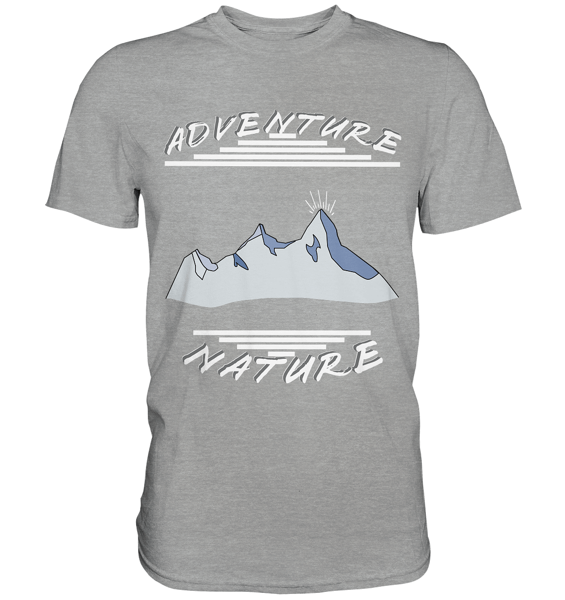 Adventure Nature, Abenteuer Natur, Camping, Geocaching - Classic Shirt