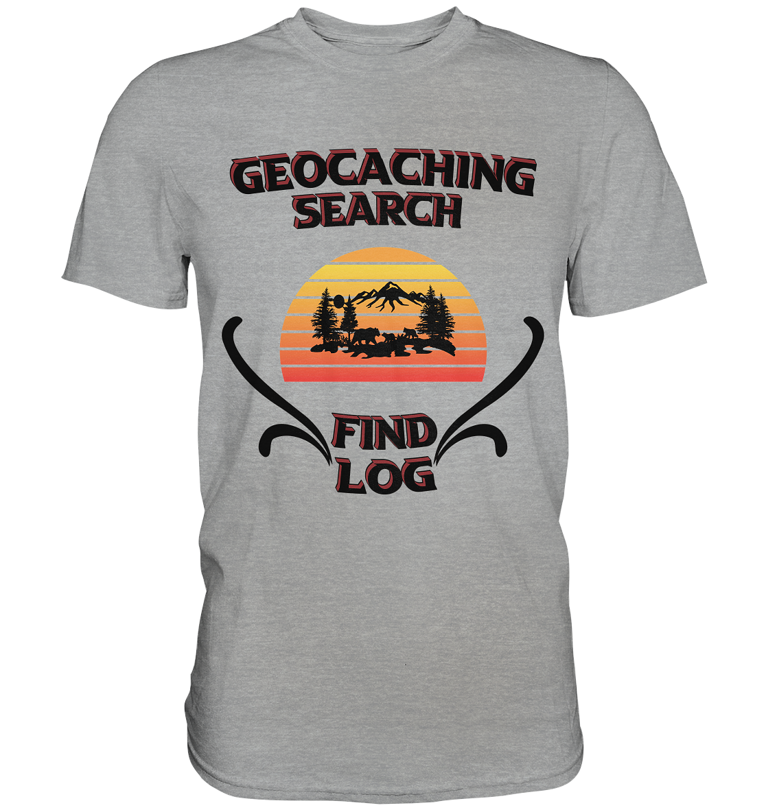 Geocaching, Suchen, Finden und Log, Geocaches - Classic Shirt