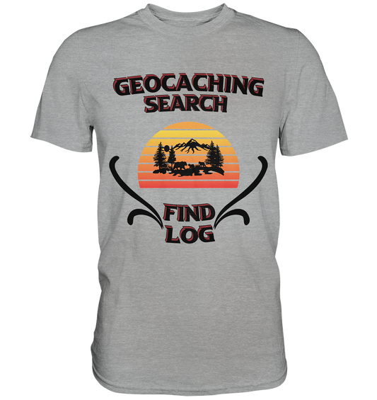 Geocaching, Suchen, Finden und Log, Geocaches - Classic Shirt