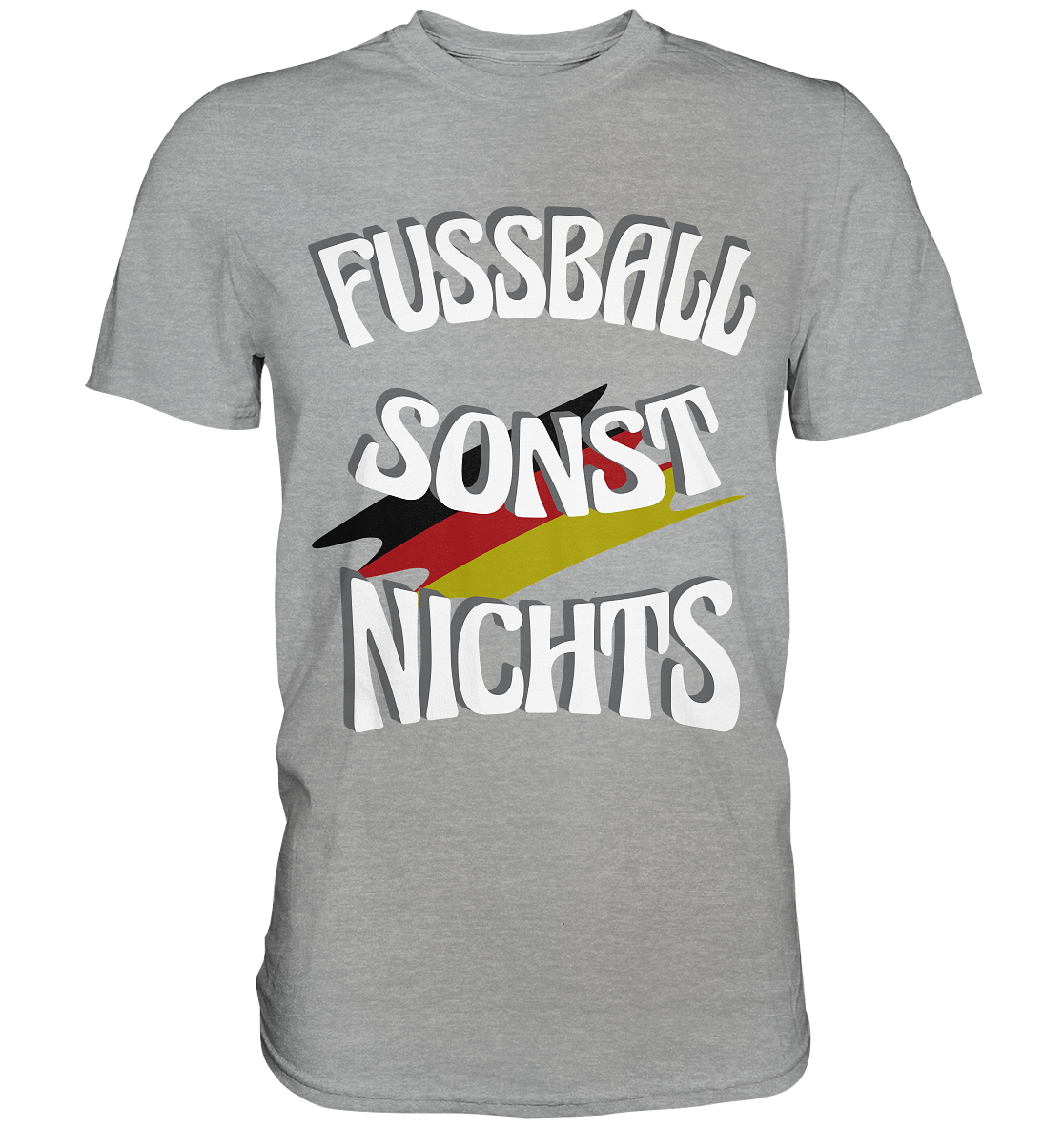 Fussball sonst Nichts, mit Leib und Seele Fan, Fußballfans - Classic Shirt