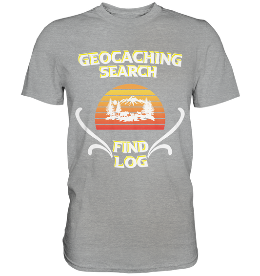 Geocaching, Suchen, Finden und Log, Geocache - Classic Shirt