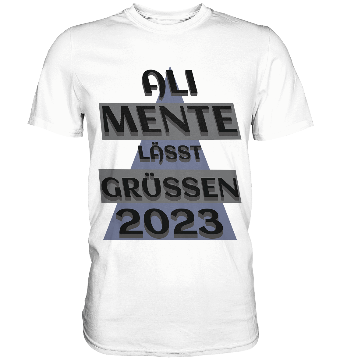 Ali Mente grüßt Euch, 2023, schwarzer Humor - Classic Shirt