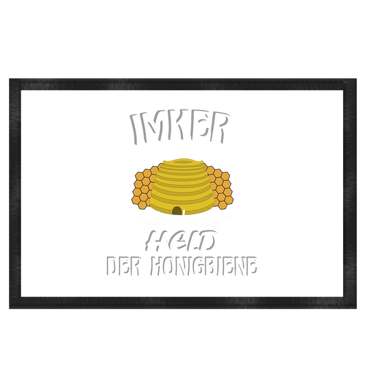 Imker, Bienen, Honig - Eine Magie, Imkerei, Wunder der Natur - Fußmatte 60x40cm