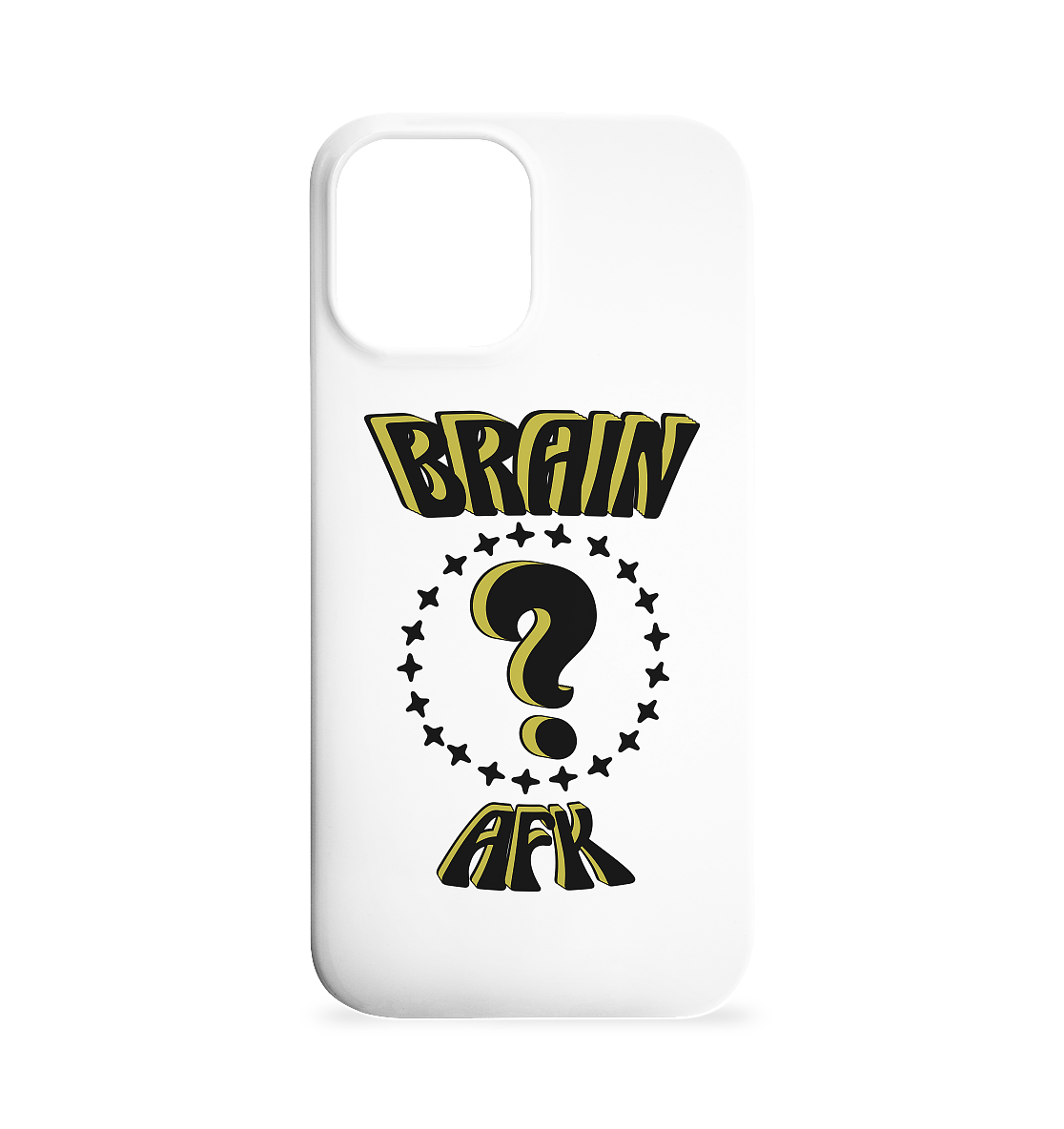 Brain AFK, bin mal abwesend, Trendy  - Iphone 12 Max Handyhülle