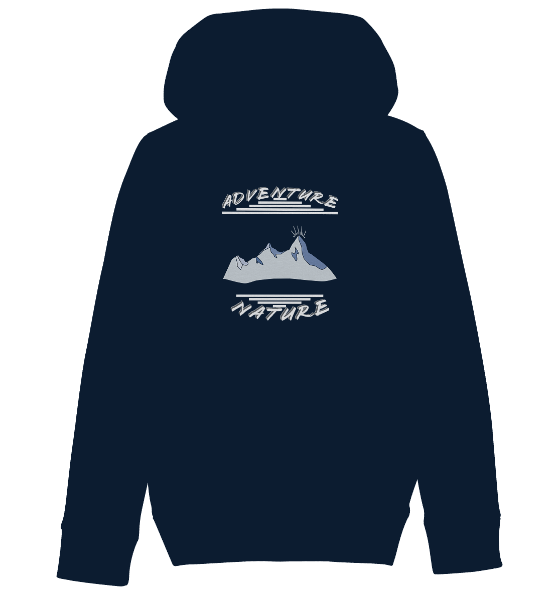 Adventure Nature, Abenteuer Natur, Camping, Geocaching - Kids Organic Hoodie