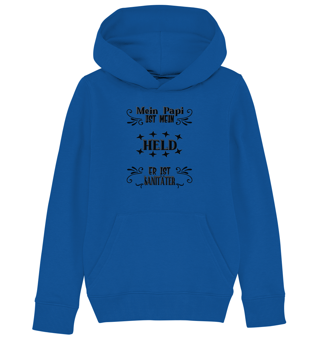 DAS PAPA PROJEKT-MEIN HELD-SANITÄTER- Kids Organic Hoodie