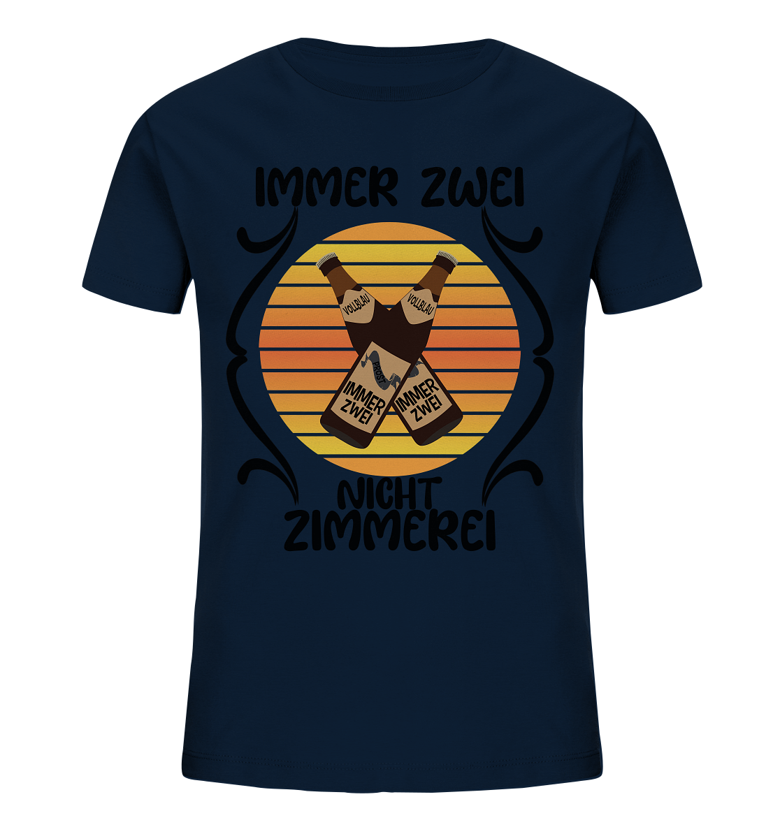 Immer Zwei, Nicht Zimmerei, witziges für den Alltag - Kids Organic Shirt