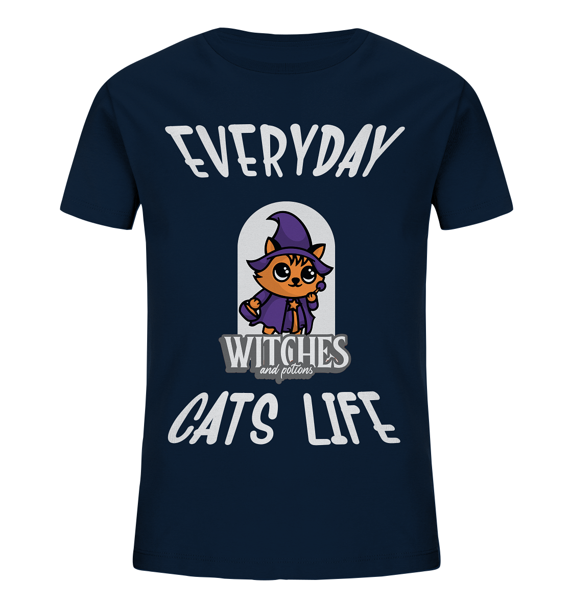 T-Shirt Comic Katze Hexe