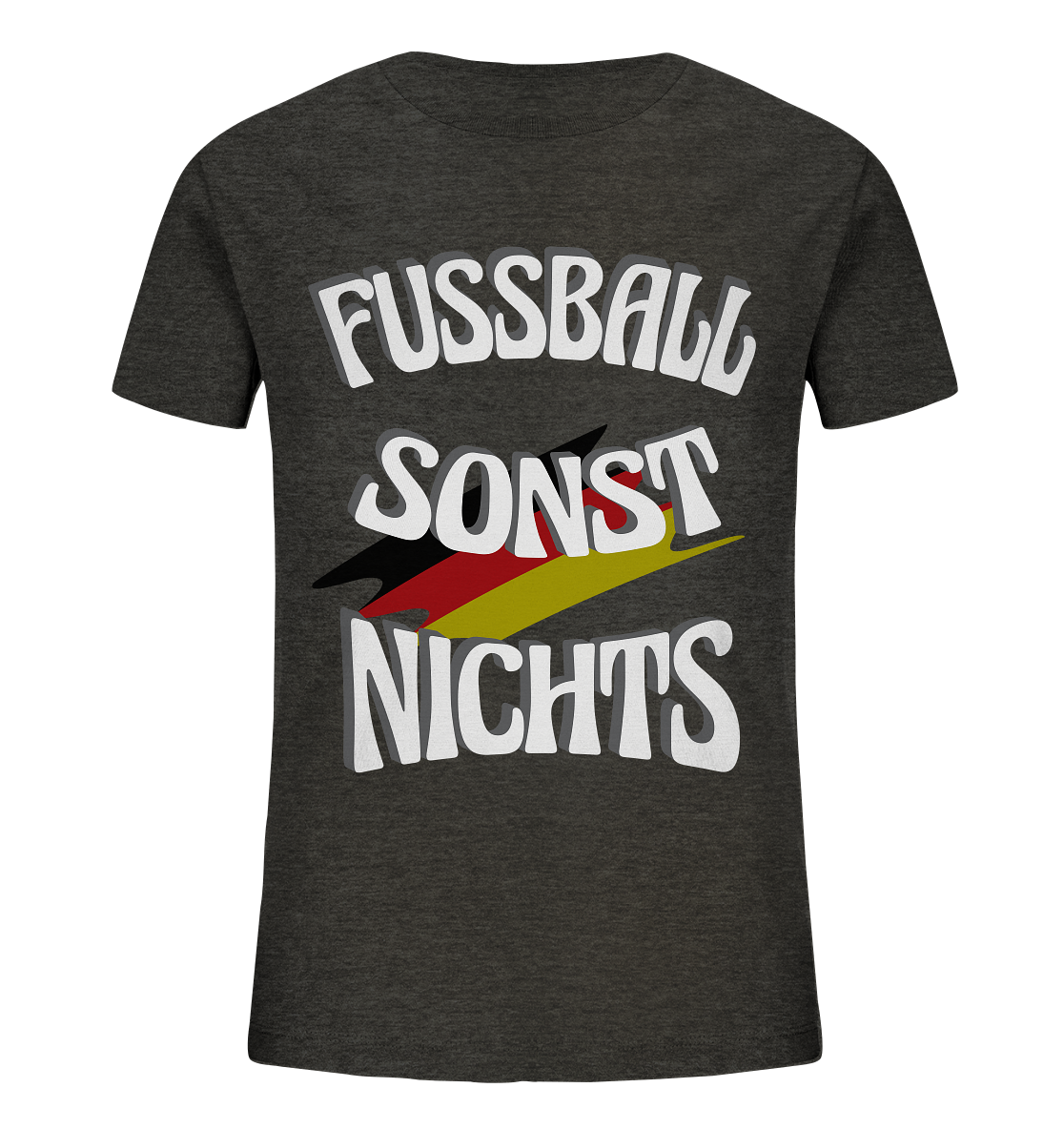 Fussball sonst Nichts, mit Leib und Seele Fan, Fußballfans - Kids Organic Shirt