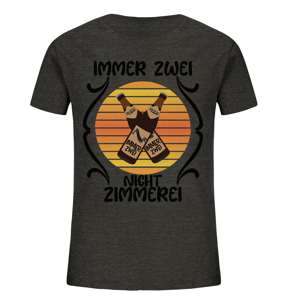 Immer Zwei, Nicht Zimmerei, witziges für den Alltag - Kids Organic Shirt