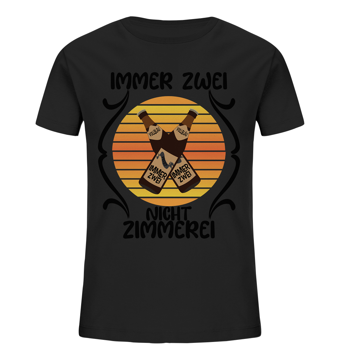 Immer Zwei, Nicht Zimmerei, witziges für den Alltag - Kids Organic Shirt