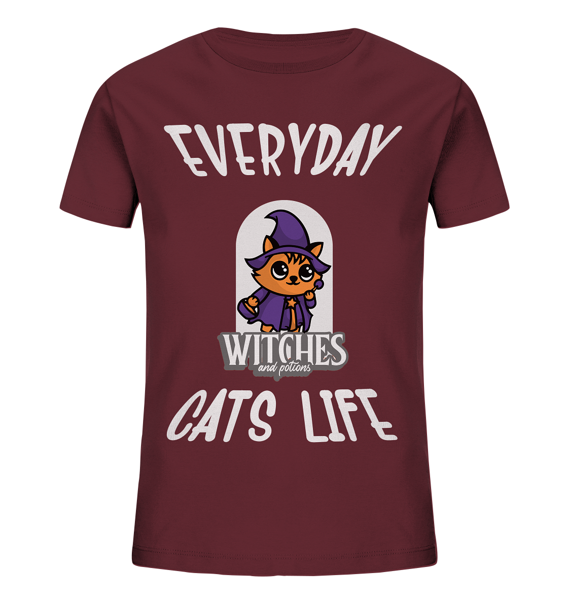 T-Shirt Comic Katze Hexe