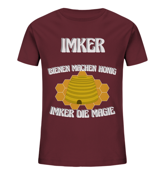 Imker, Bienen, Honig - Eine Magie, Imkerei, Wunder - Kids Organic Shirt