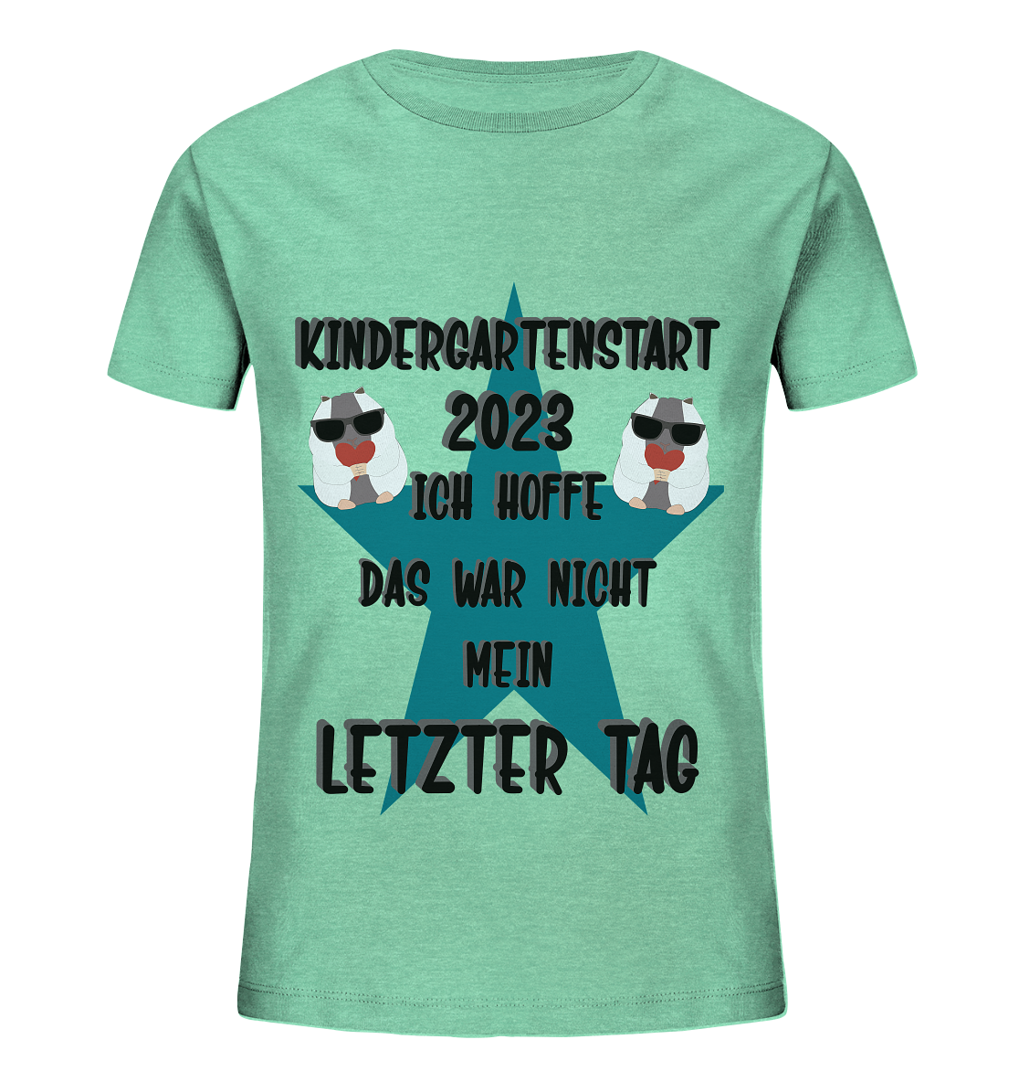 Kindergartenstart 2023, Kiga, Kindergarten - Kids Organic Shirt