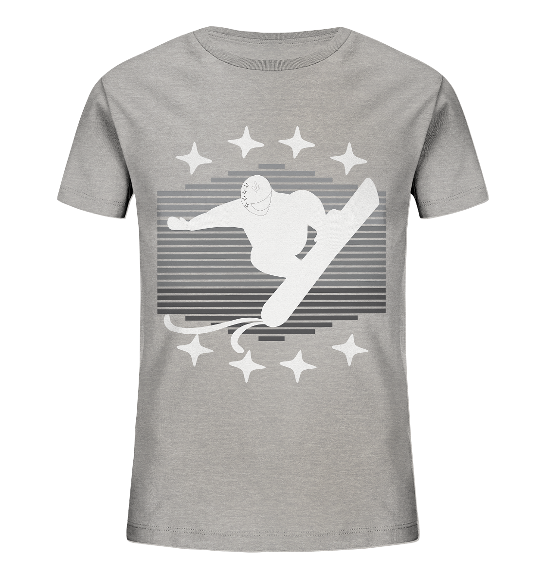 Snowboarder, Apres- Ski, Party danach, Piste - Kids Organic Shirt