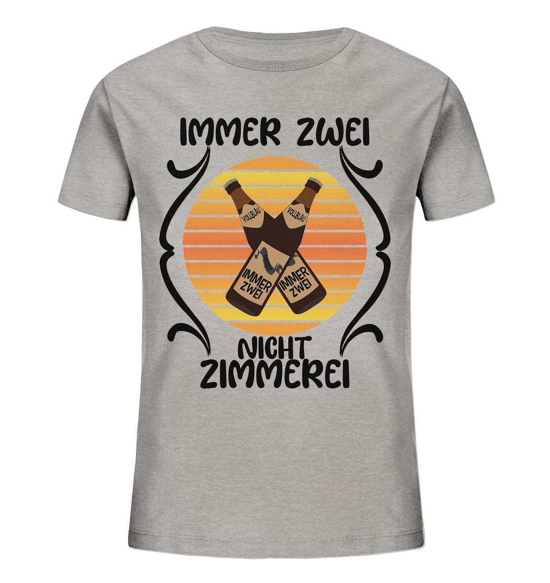 Immer Zwei, Nicht Zimmerei, witziges für den Alltag - Kids Organic Shirt