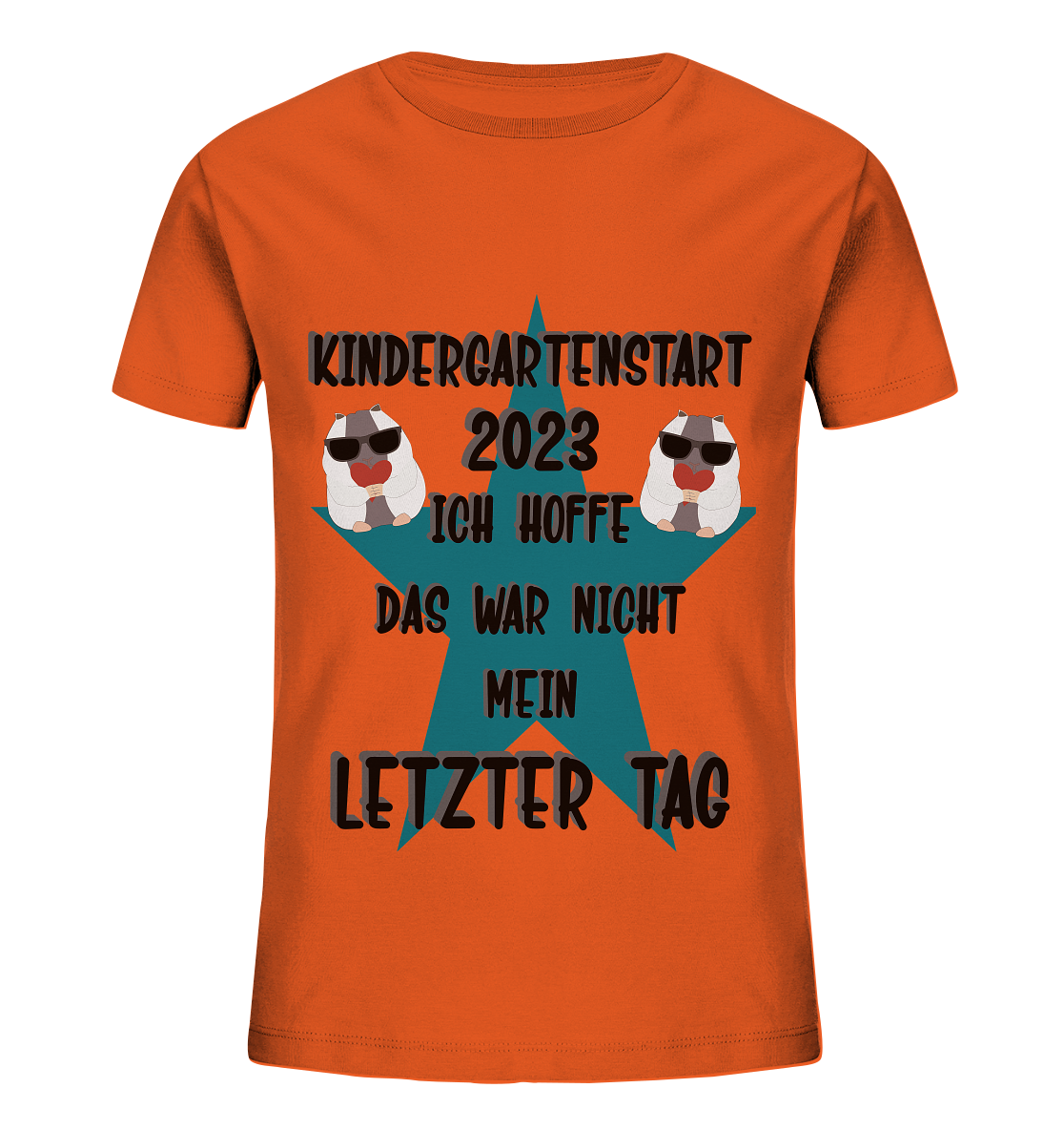 Kindergartenstart 2023, Kiga, Kindergarten - Kids Organic Shirt