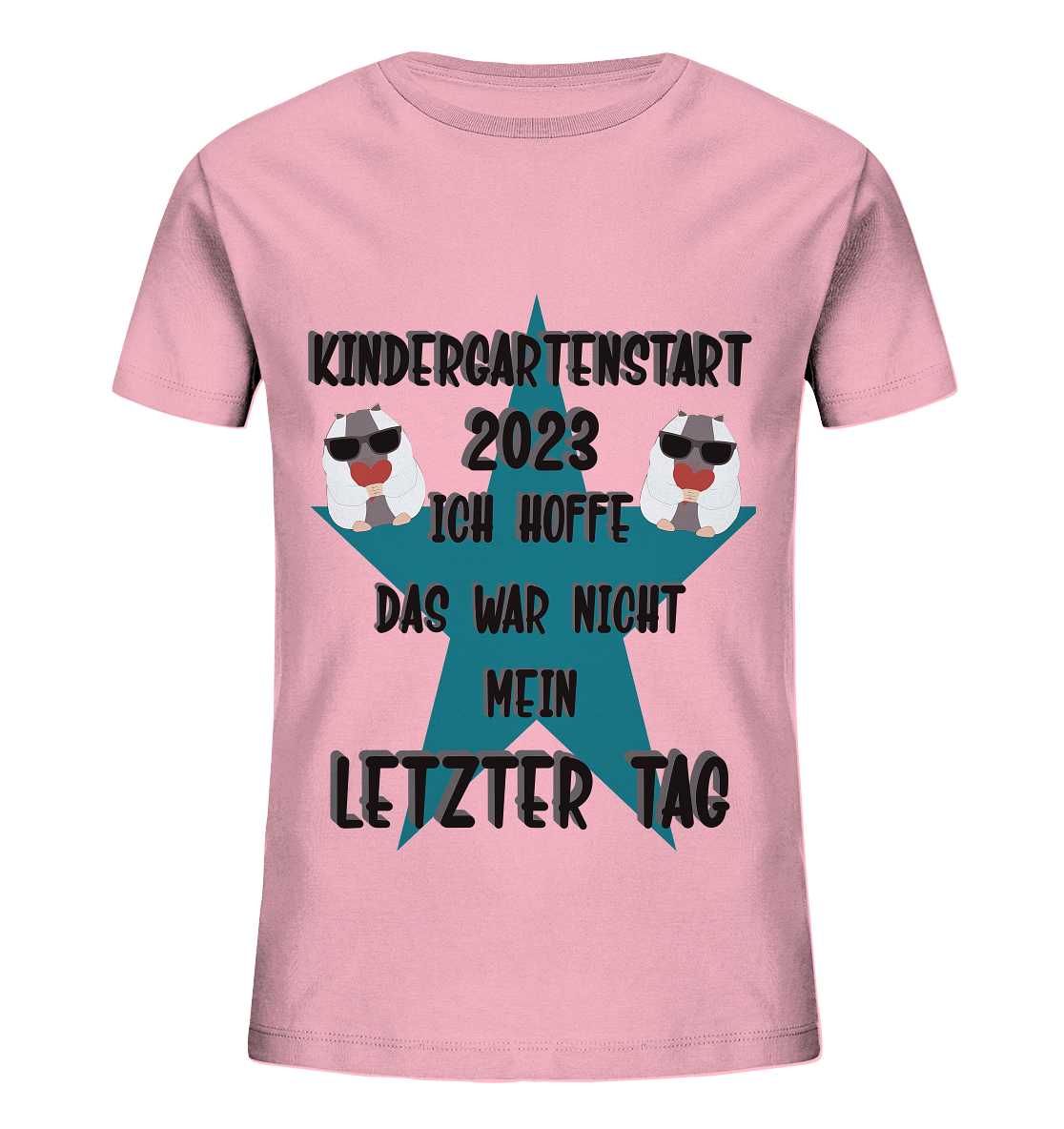 Kindergartenstart 2023, Kiga, Kindergarten - Kids Organic Shirt