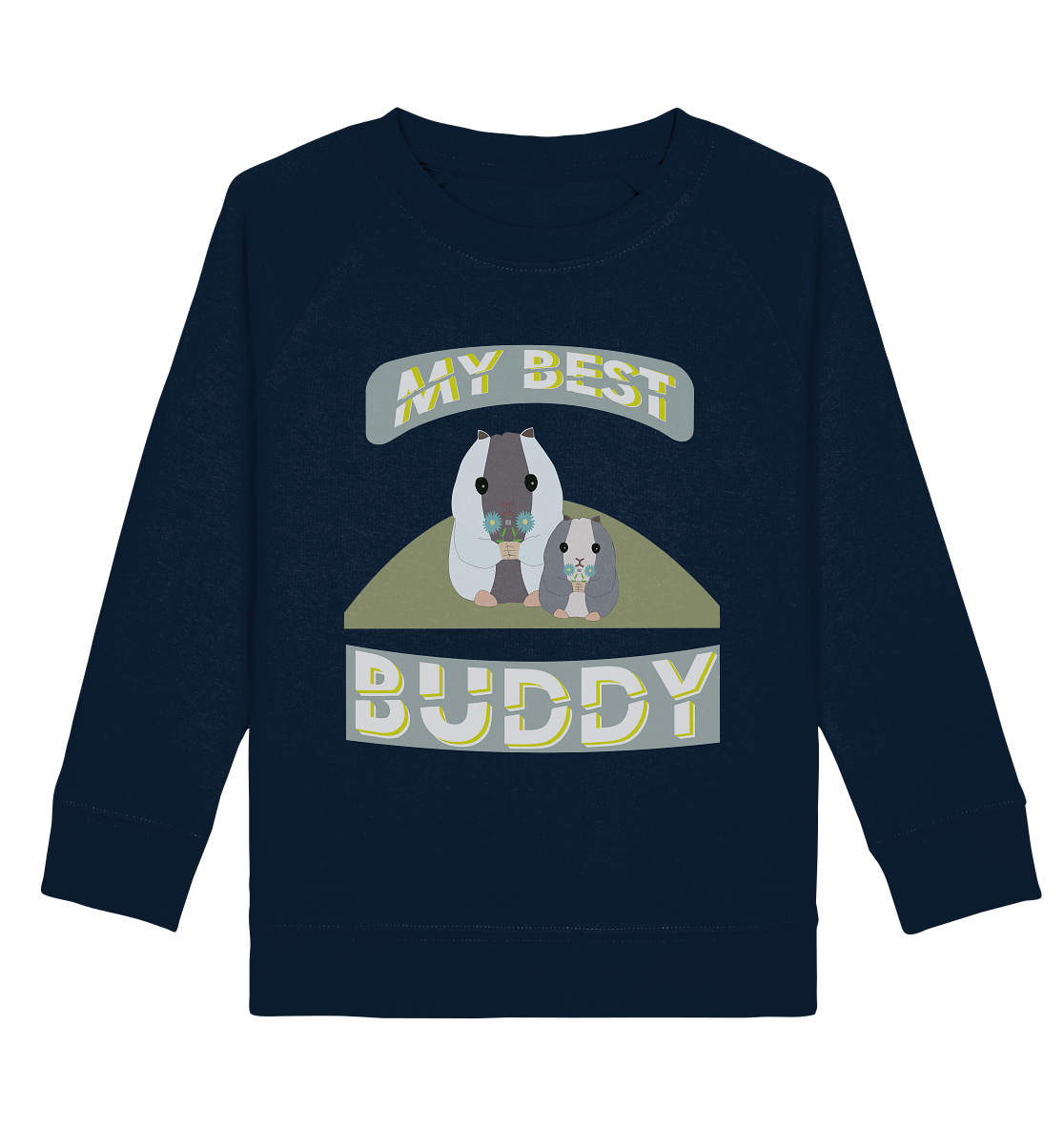 Best Buddy, Beste Freunde - Kids Organic Sweatshirt