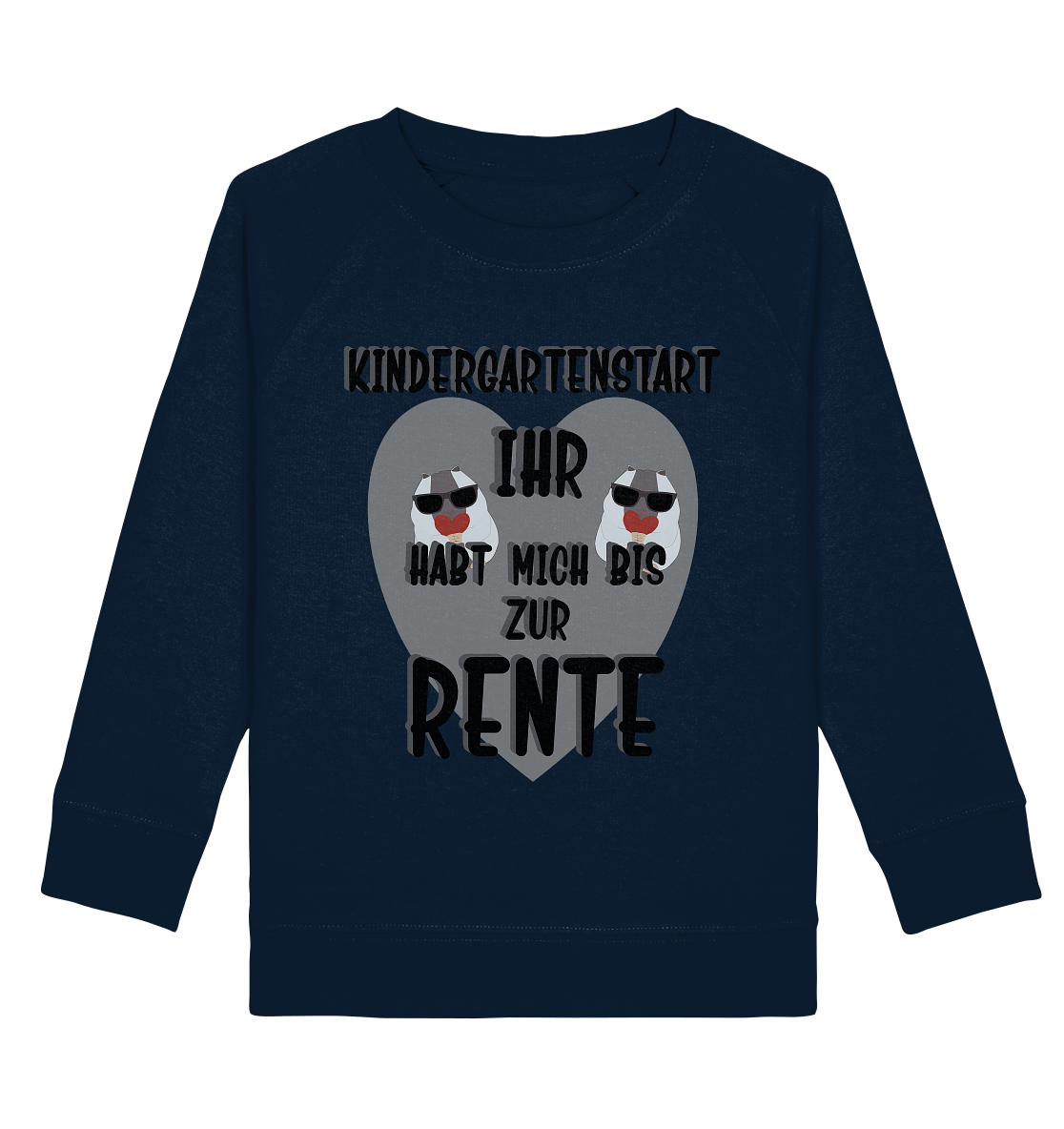 Kindergartenstart, Kiga, Kindergarten - Kids Organic Sweatshirt