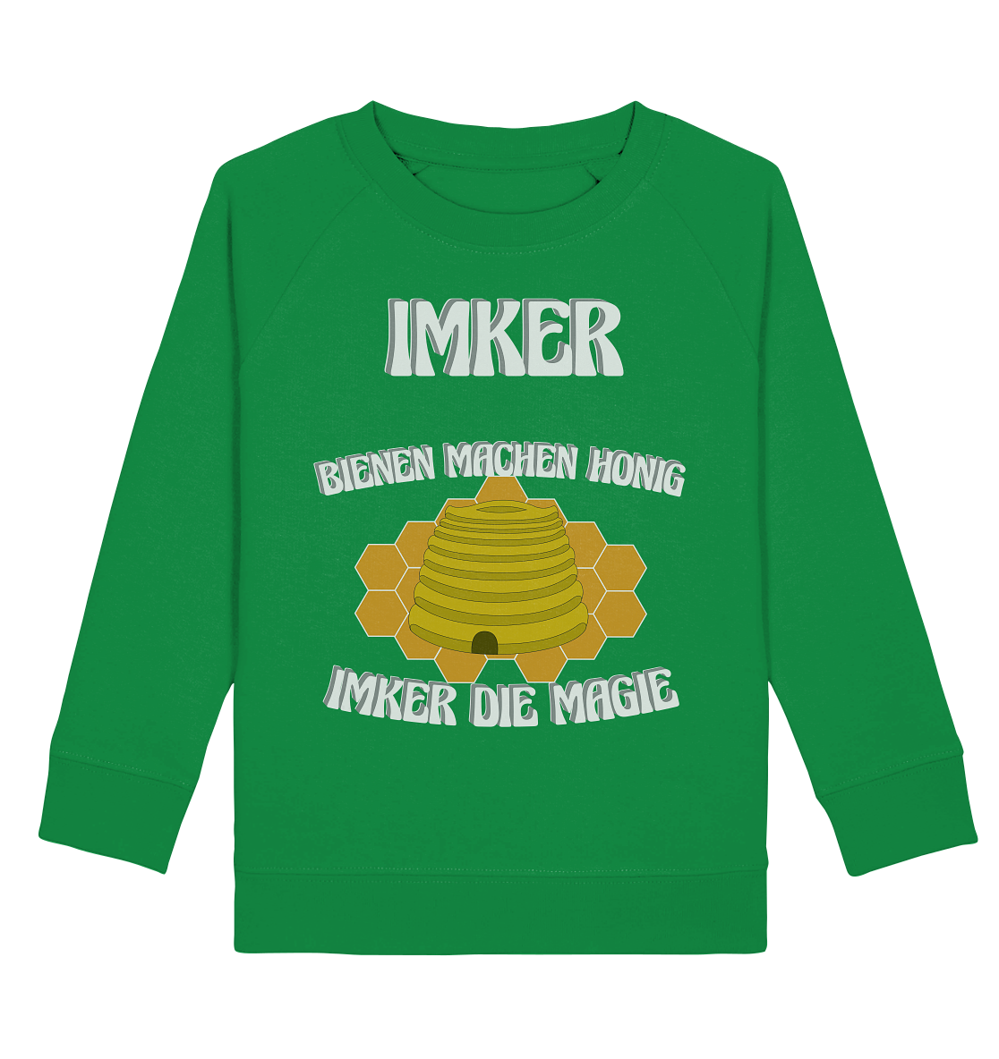 Imker, Bienen, Honig - Eine Magie, Imkerei, Wunder - Kids Organic Sweatshirt