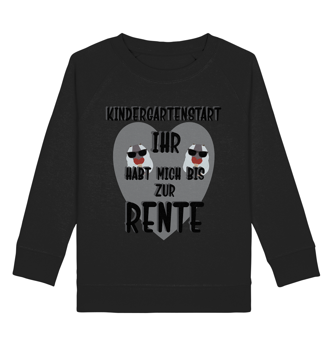 Kindergartenstart, Kiga, Kindergarten - Kids Organic Sweatshirt