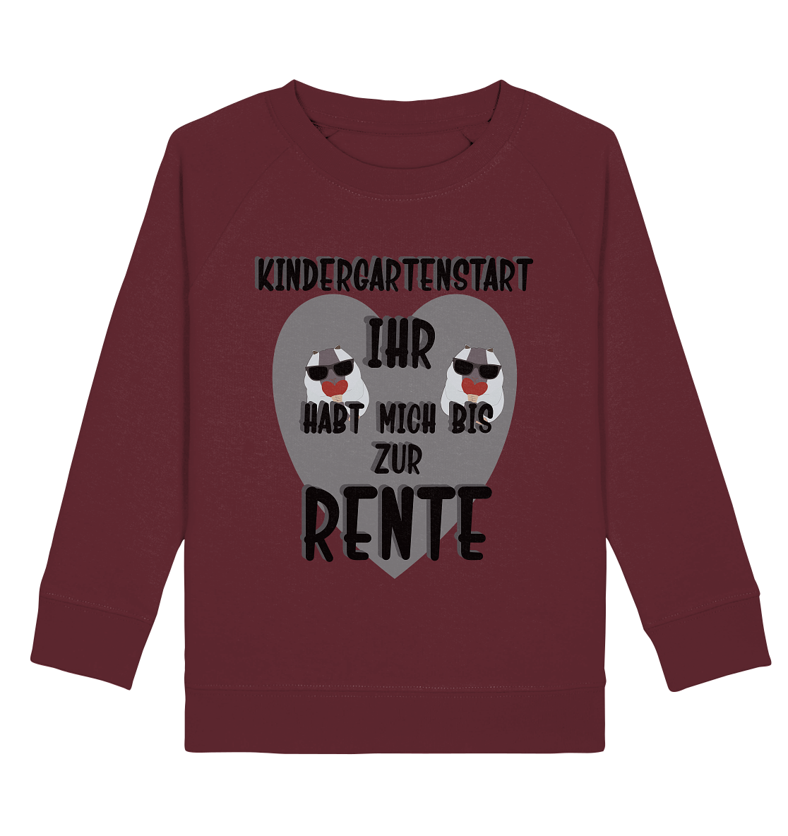 Kindergartenstart, Kiga, Kindergarten - Kids Organic Sweatshirt