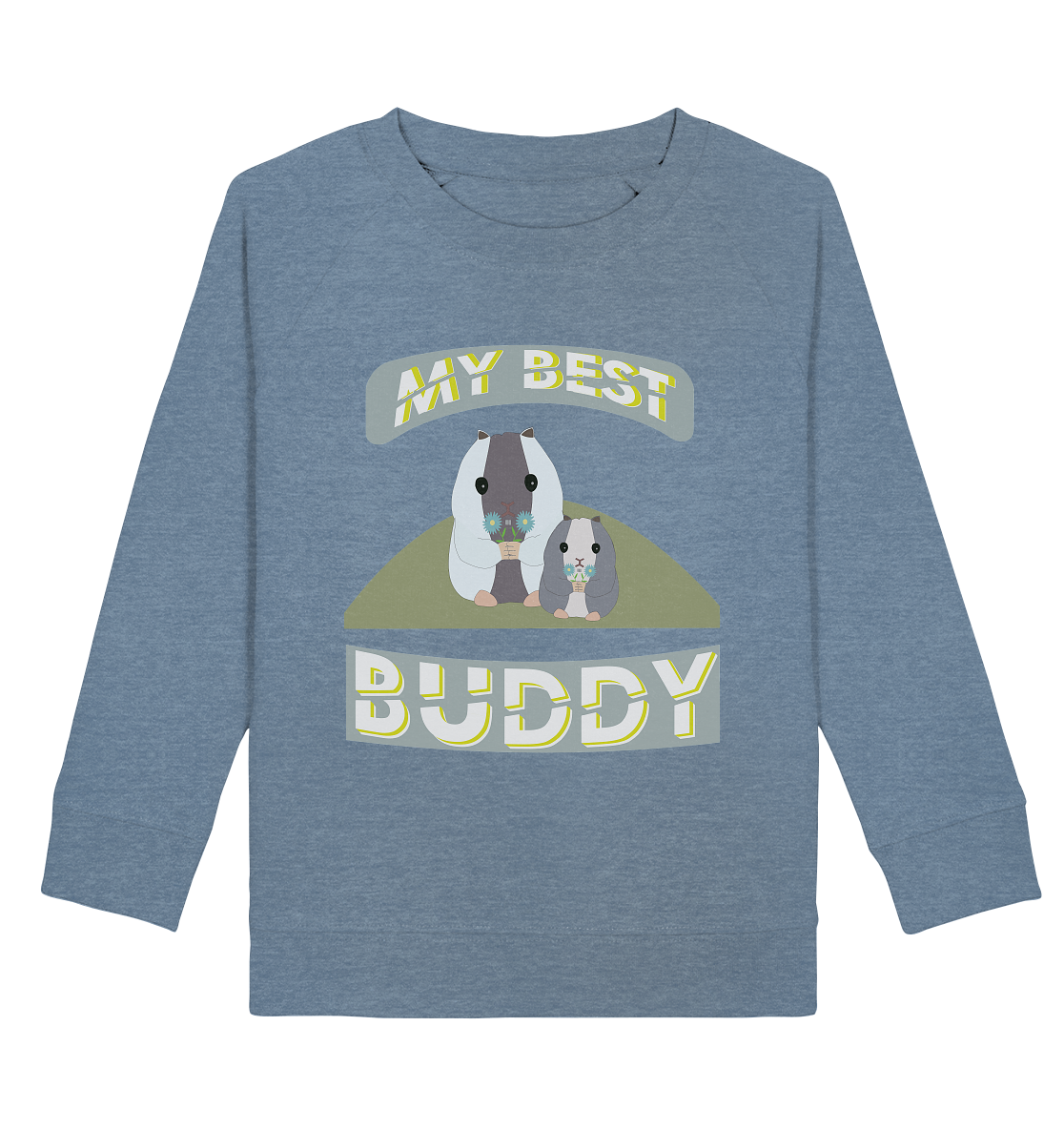 Best Buddy, Beste Freunde - Kids Organic Sweatshirt