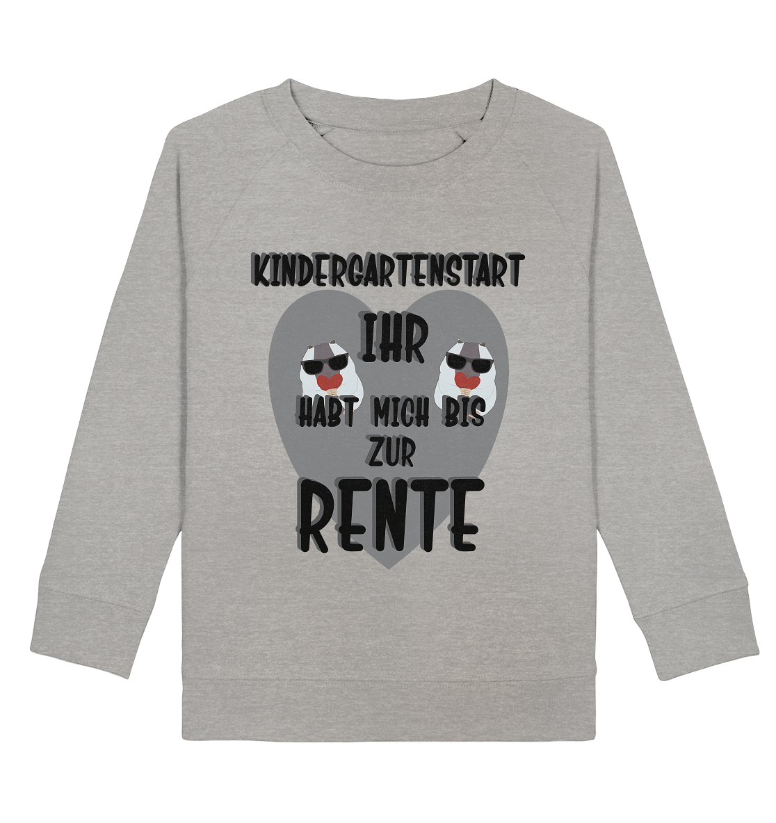 Kindergartenstart, Kiga, Kindergarten - Kids Organic Sweatshirt